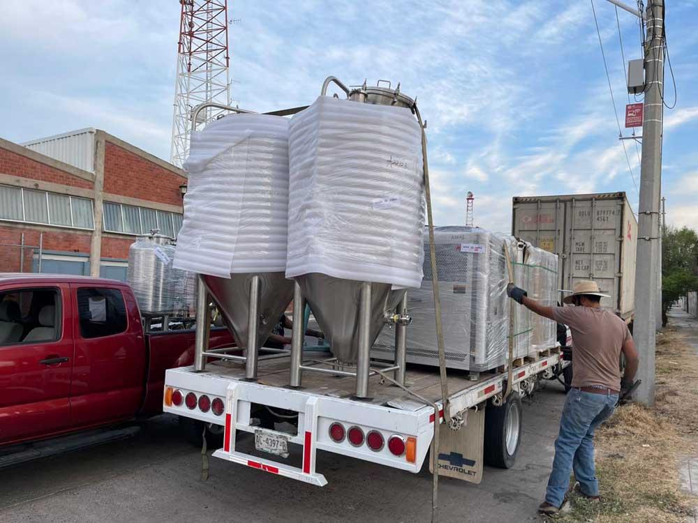 5 bbl beer brewing system in Mexico